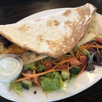 Daddy's Grill - Kebab vaziri~ (chicken and beef skewer on pita~ - Halal Near Me - Richmond, British Columbia