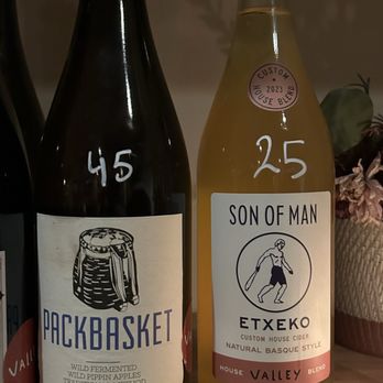 Valley Bar and Bottle - Cider bottle - Wine Bars Near Me - Sonoma, California