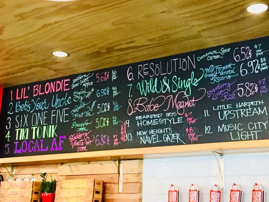 Menu photo 8 Diskin Cider Nashville, TN