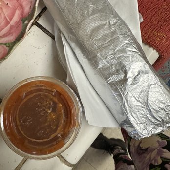 Juli's Taqueria - Burrito with hot sauces.... - Mexican Near Me - Fresno, California Juli's Taqueria - Burrito with hot sauces.... - Mexican Near Me - Fresno, California