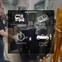 Wilton Auto and Tire Center - Get a fast & accurate emissions test M-F 8-5pm & Sat. 8-1pm. No appointment necessary!