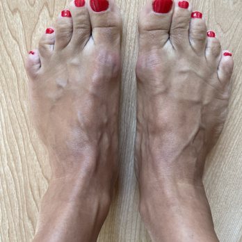Nails By Kim - Pedicure with DND gel polish in Lava Red #068 - Nail Salons Near Me - Ventura, California Nails By Kim - Pedicure with DND gel polish in Lava Red #068 - Nail Salons Near Me - Ventura, California