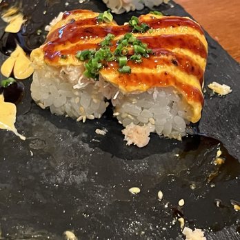 Anchor Sushi Bar - baked crab roll - New American Near Me - Dallas, Texas