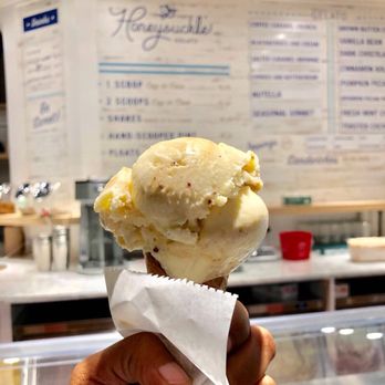 Optimist Hall - Salted Caramel Brownie from Honeysuckle Gelato - Food Court Near Me - Charlotte, North Carolina Optimist Hall - Salted Caramel Brownie from Honeysuckle Gelato - Food Court Near Me - Charlotte, North Carolina