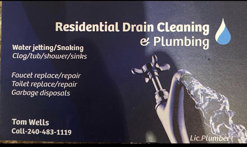 Slide of Residential drain cleaning and Plumbing