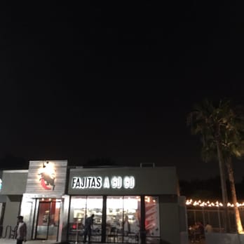 Fajitas A Go Go - Outside, look you can see the cute patio lights! - Tex-Mex Near Me - Houston, Texas Fajitas A Go Go - Outside, look you can see the cute patio lights! - Tex-Mex Near Me - Houston, Texas