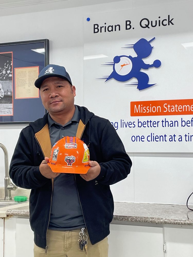 Slide of Brian B. Quick Plumbing