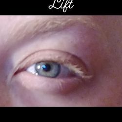 Euphoric Sugar - Before brow tint before lash lift & tint.