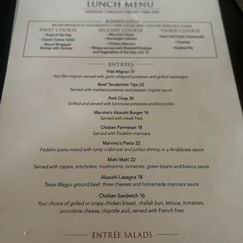 Marvino's - Menu - Italian Near Me - Cypress, Texas