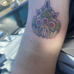 Overground Tattoo - Plague marine with the color afterwards