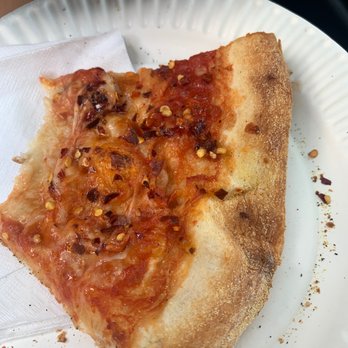 Imperial Pizza - a slice of pizza on a paper plate - Pizza Near Me - Secane, Pennsylvania Imperial Pizza - a slice of pizza on a paper plate - Pizza Near Me - Secane, Pennsylvania