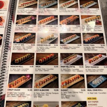 Boto Sushi - Menu - Sushi Bars Near Me - San Diego, California Boto Sushi - Menu - Sushi Bars Near Me - San Diego, California