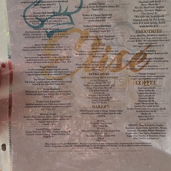 Elise Cuisine - Menu, lunch side - Coffee & Tea Near Me - San Antonio, Texas Elise Cuisine - Menu, lunch side - Coffee & Tea Near Me - San Antonio, Texas