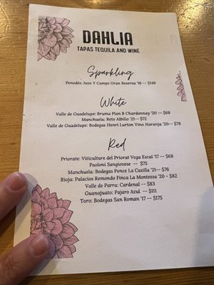 Menu photo 7 Dahlia Tapas Tequila & Wine Phoenix, AZ Menu photo 7 Dahlia Tapas Tequila & Wine Phoenix, AZ