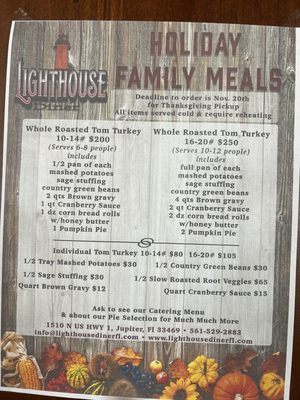Menu photo 4 Lighthouse Diner Jupiter, FL
