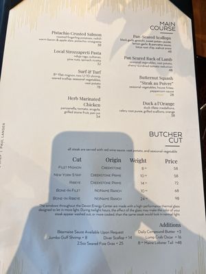 Menu photo 6 Vast Oklahoma City, OK