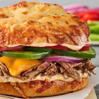 Bruegger's Bagels - a closeup of a sandwich - Bagels Near Me - Coraopolis, Pennsylvania