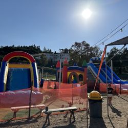 Deluca Farm - Smallest bouncy house for $10 wrist bands