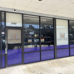 Loot Keep - Store front windows