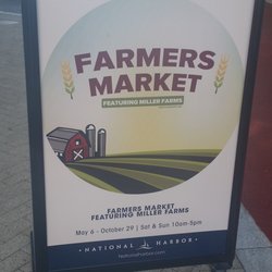 Miller Farms Farmer's Market:  Sign