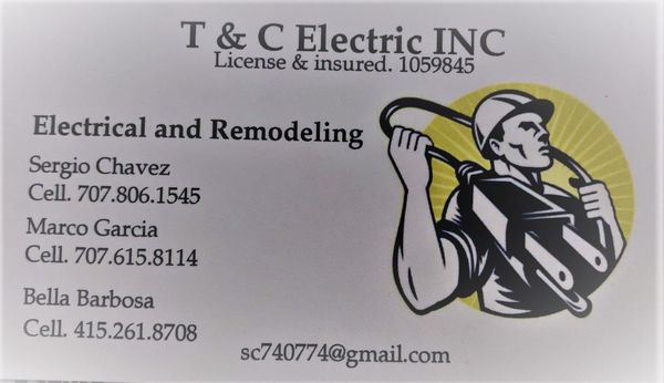 T & C Electric Logo