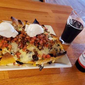 Ledge hill north  - The black in photo is burnt corn chips I guess it is ok to serve burnt appetizer  this will be last visit - Burgers Near Me - Peru, New York