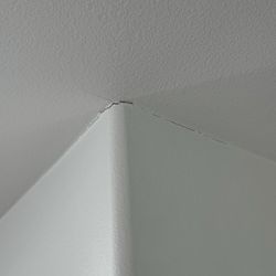Palm Court Apartment Homes - Cracked old drywall