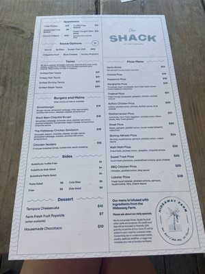 Menu photo 7 The Shack at The Hideaway in Hull Bay St. Thomas, VI Menu photo 7 The Shack at The Hideaway in Hull Bay St. Thomas, VI