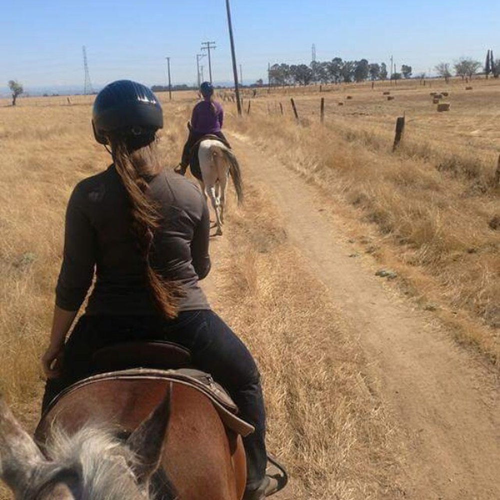 JB Ranch - Taken by Alexis(wrangler). On a ride. - Horseback Riding Near Me - Elverta, California