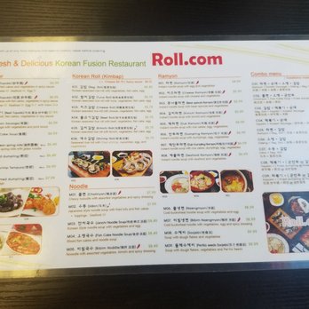 Roll - Menu - Korean Near Me - Toronto, Ontario