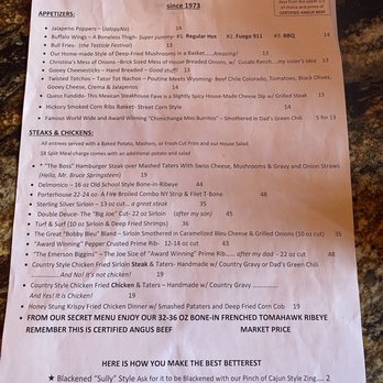 Michael's Big City Steakhouse - More menus items - New American Near Me - Rawlins, Wyoming Michael's Big City Steakhouse - More menus items - New American Near Me - Rawlins, Wyoming