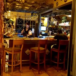 Cozy bar seating Cozy bar seating