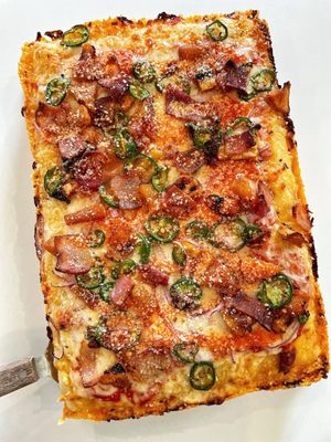 Ghost Box Pizza by Stem Ciders by null