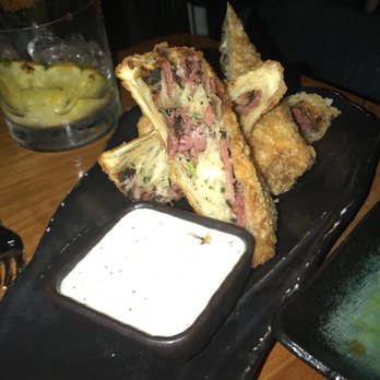 Komodo Miami - Grutman Pastrami Egg Roll - Asian Fusion Near Me - Miami, Florida Komodo Miami - Grutman Pastrami Egg Roll - Asian Fusion Near Me - Miami, Florida