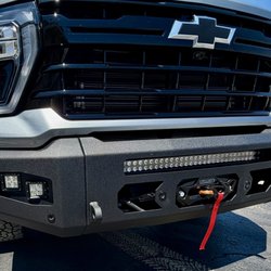 Toys For Trucks - After. Side lights & light bar