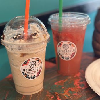 Azucanela - Horchata Frappe and Strawberry Lemonade - Coffee & Tea Near Me - Hawthorne, California Azucanela - Horchata Frappe and Strawberry Lemonade - Coffee & Tea Near Me - Hawthorne, California