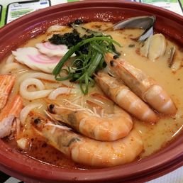 Spicy Seafood Udon