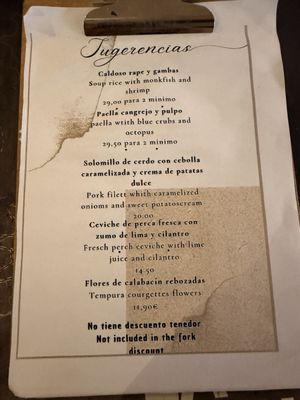 Menu photo 2 la fabrika de sabores Sitges, B