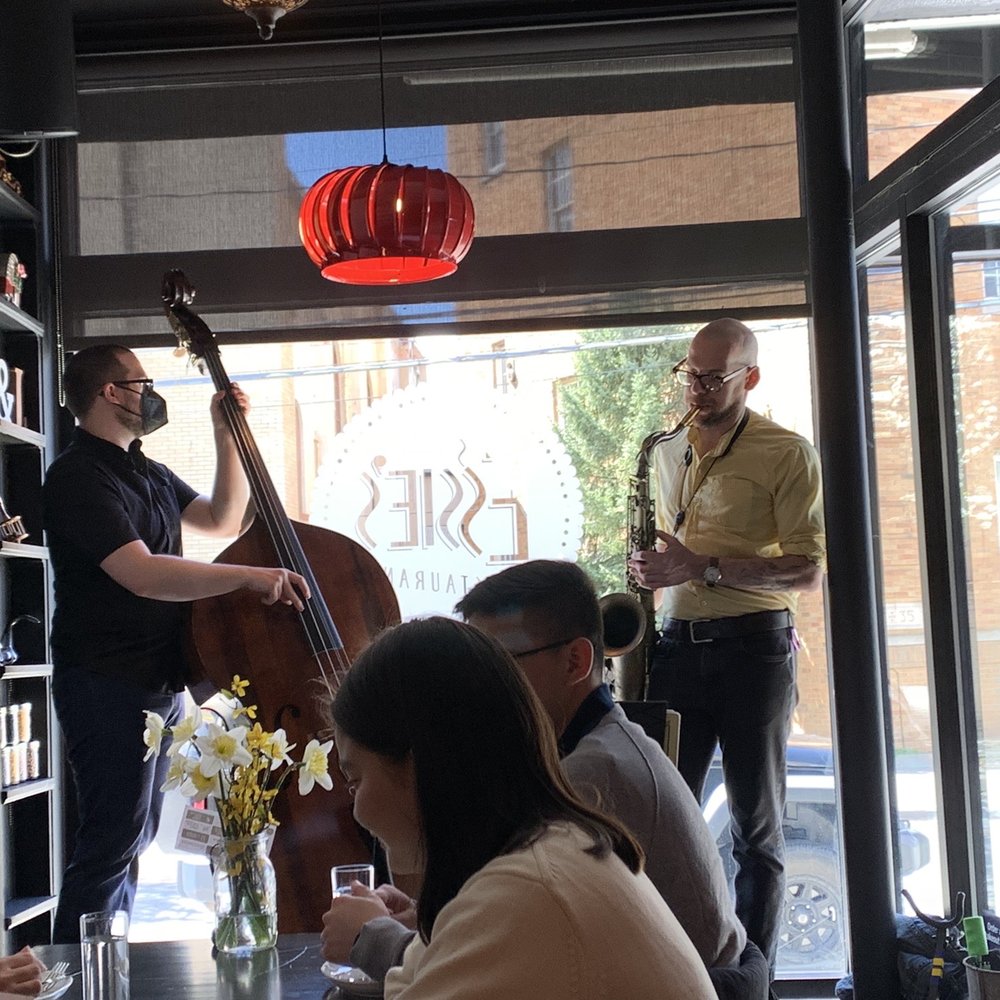 Essie's Restaurant - Live jazz duo performs - New American Near Me - Poughkeepsie, New York Essie's Restaurant - Live jazz duo performs - New American Near Me - Poughkeepsie, New York