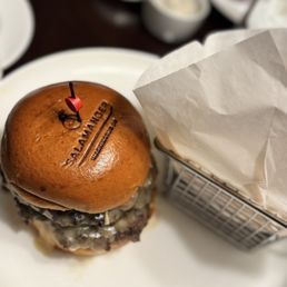 Room service burger Room service burger