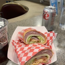 Ham wrap combo-comes warm or cold