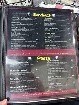 Menu photo 2 ZAZ Bistro Cambridge, ON Menu photo 2 ZAZ Bistro Cambridge, ON