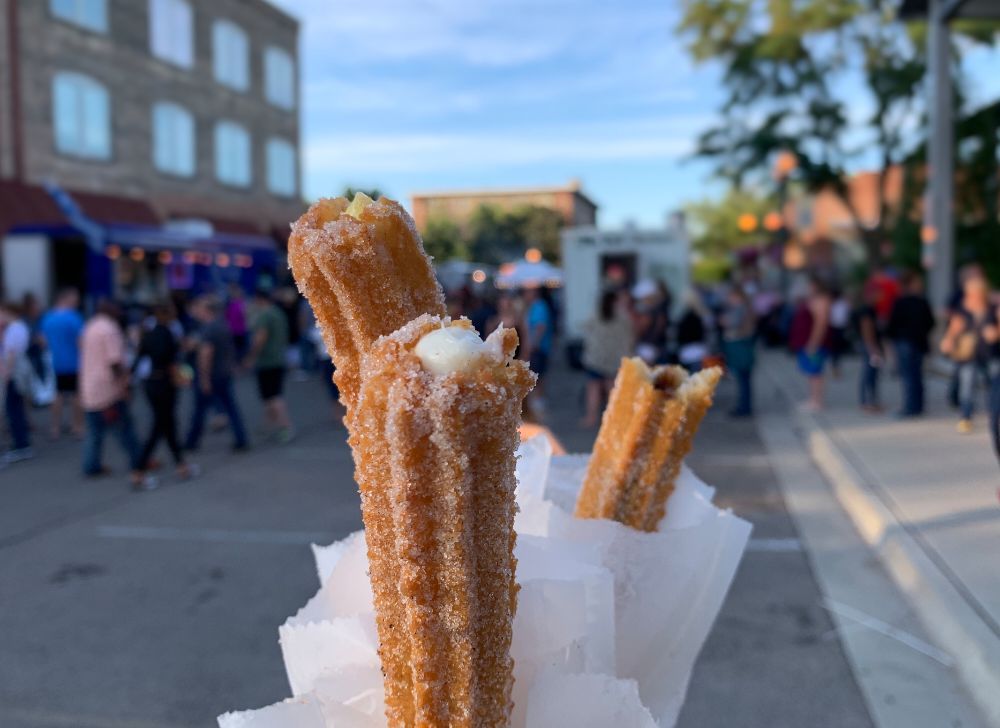 Food from The Bells Churros