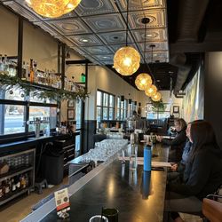 Teocalli Cocina - The bar and additional seating off the main area.
