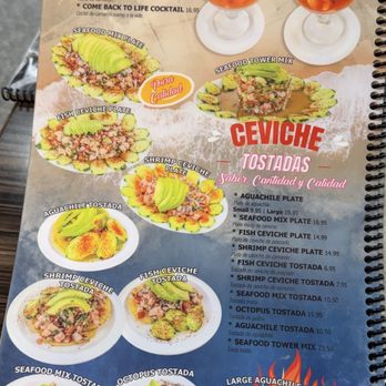 Don Chente Mexican & Seafood Restaurant - Menu as of January 2026 - Mexican Near Me - Bryan, Texas