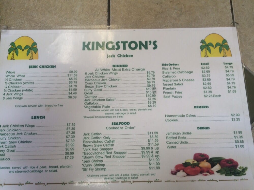 KINGSTON’S JERK CHICKEN CLOSED 16 Reviews 2237 W 95th St, Chicago