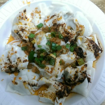 White Bear - #6. 12 spicy wontons. Looks better than it tastes. - Chinese Near Me - Flushing, New York White Bear - #6. 12 spicy wontons. Looks better than it tastes. - Chinese Near Me - Flushing, New York