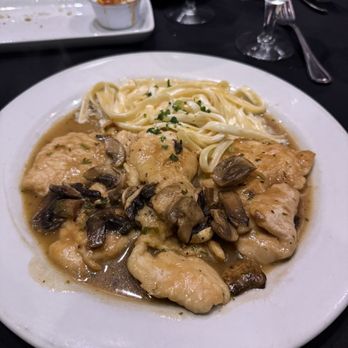 The Bootlegger Italian Bistro - Chicken Marsala.    Was just ok. - Italian Near Me - Las Vegas, Nevada
