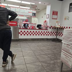 Five Guys - Front counter