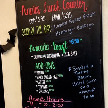 ANNIE’S LUNCH COUNTER - Updated June 2024 - 34 Photos & 40 Reviews